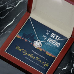 Love Knot Necklace - Best Friend - Humorous